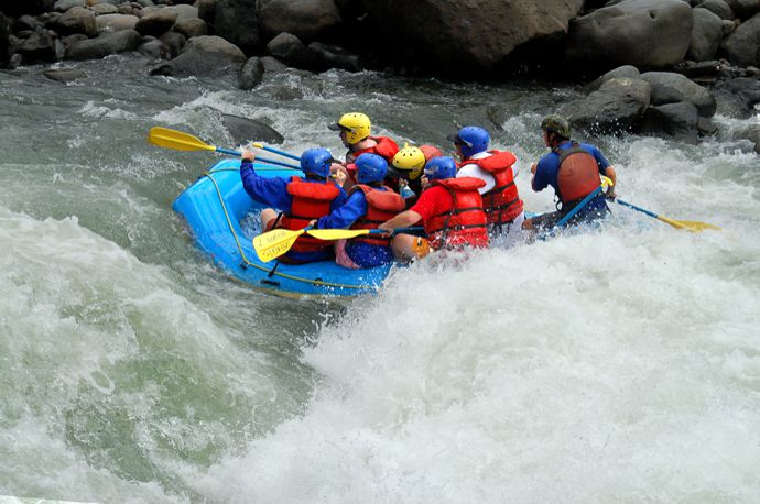 Rafting the Pacuare river, Costa Rica 