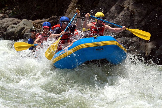 Rafting the Pacuare river, Costa Rica 