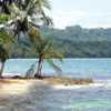 walking on Caribbean coast below Puerto Viejo, Costa Rica